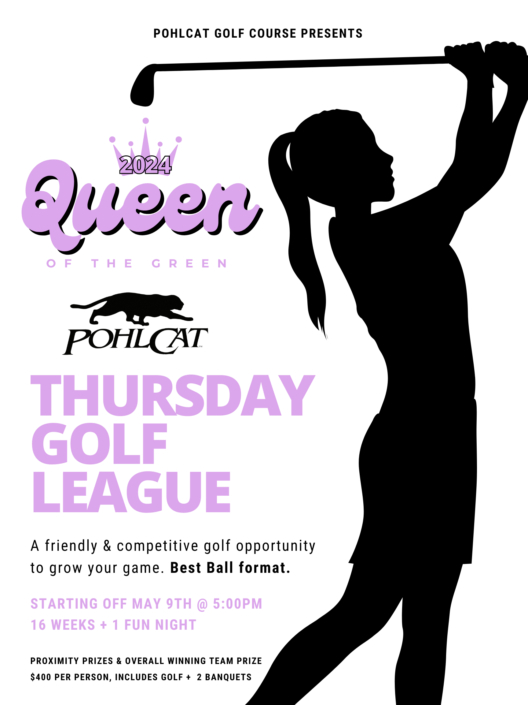 2025 Leagues PohlCat Golf Course